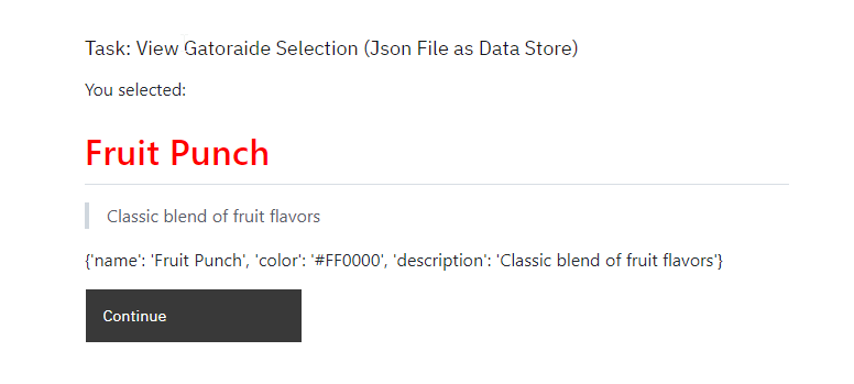 JSON file data_store