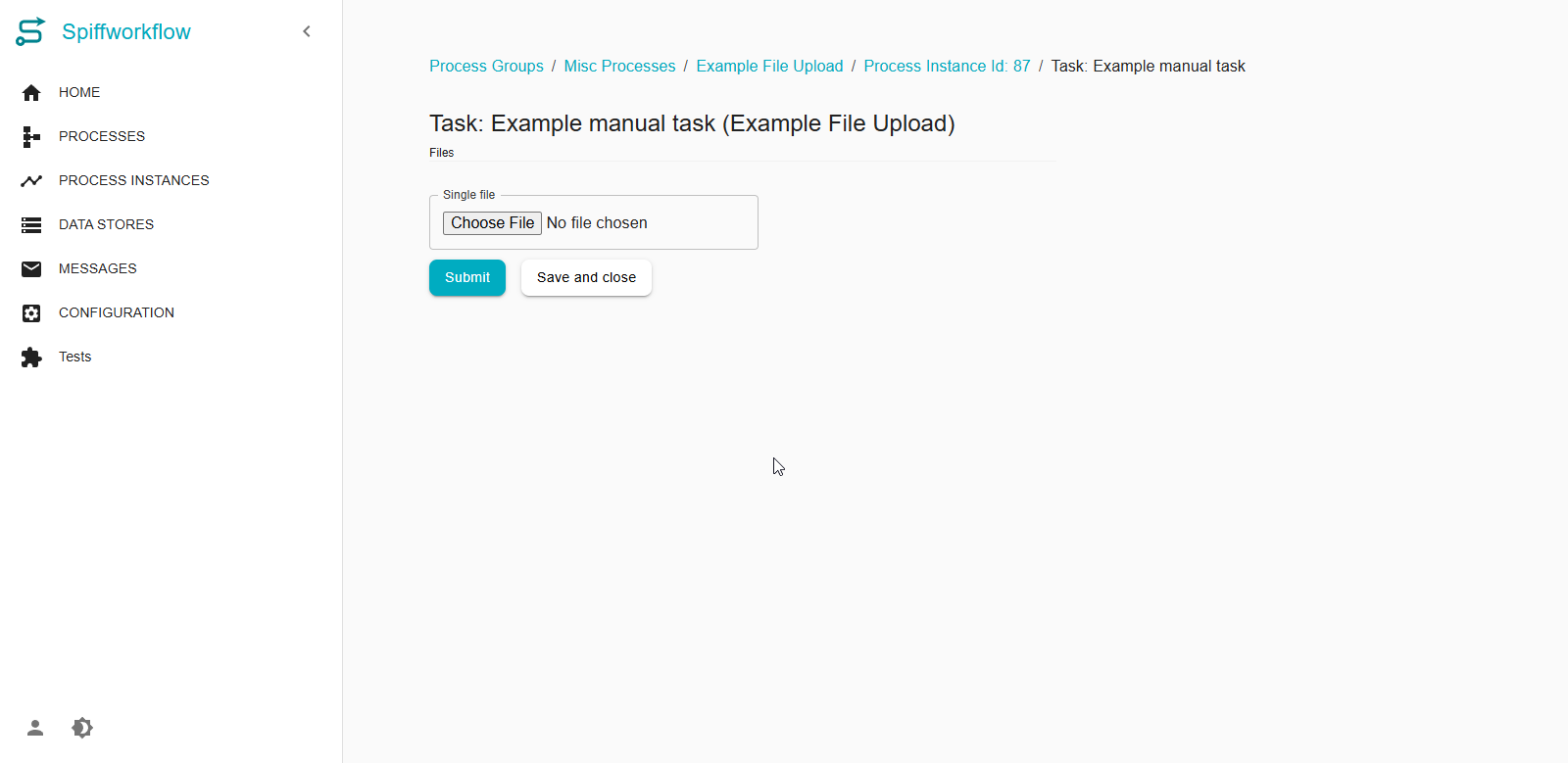 File Upload Process