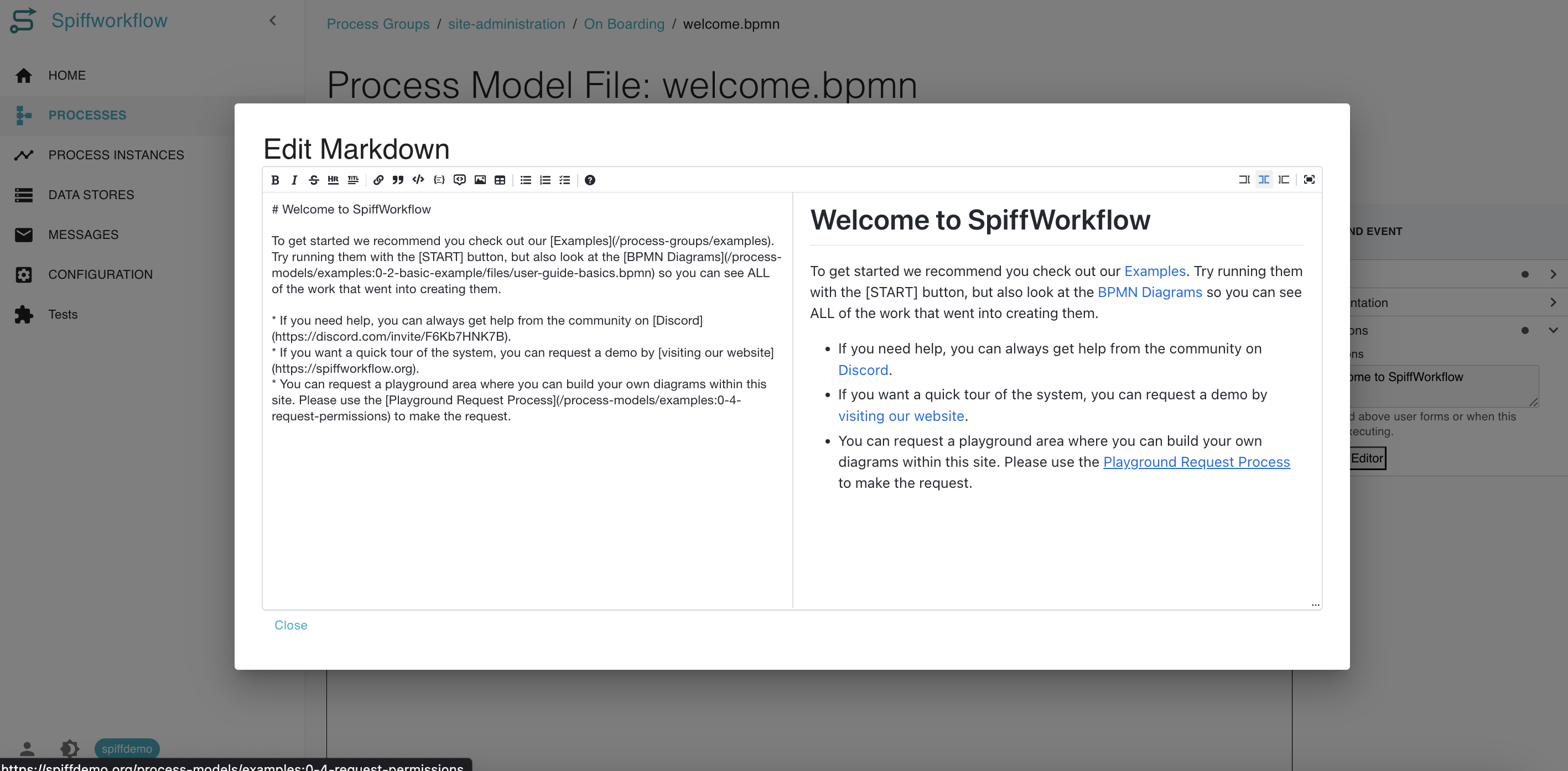 Launching Editor